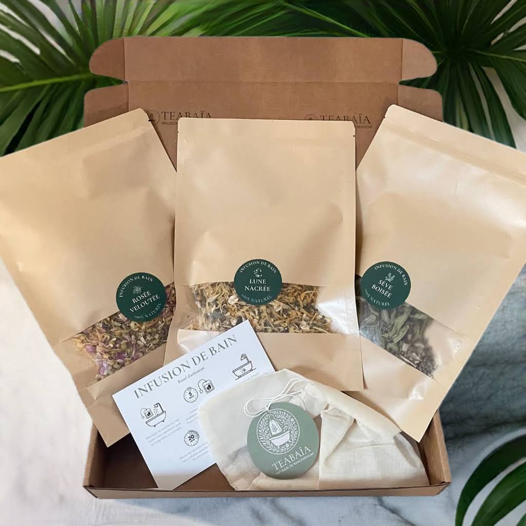 Coffret découverte - 3 infusions de bain